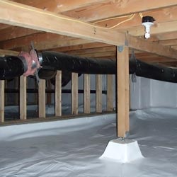 an encapsulated crawl space in Mesa