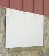 head-on view of one of our doors installed in Naturita for crawl spaces