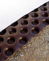 Crawl space drainage matting in a home in Hotchkiss, Colorado