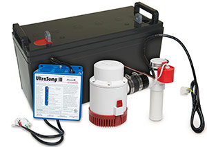 a battery backup sump pump system in Crested Butte
